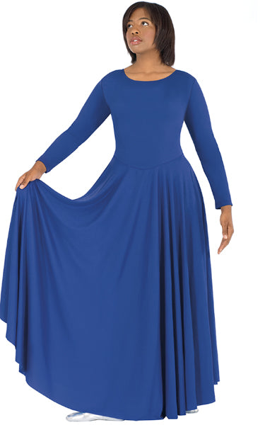 eurotard 13524 womens simplicity praise dress royal