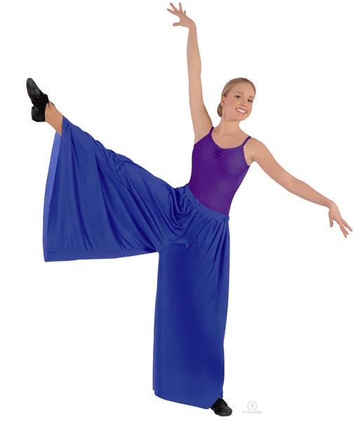 eurotard 13696 simplicity palazzo pants royal