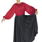 eurotard 13778 simplicity single panel skirt black