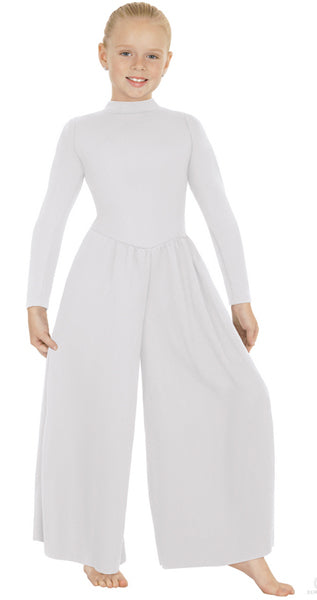 eurotard 13846 child simplicity high neck jumpsuit