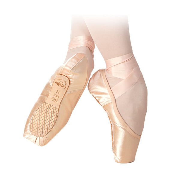 grishko triumph pointe shoe bottom view