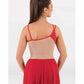 body wrappers mt250 womens microtech camisole dance dress back