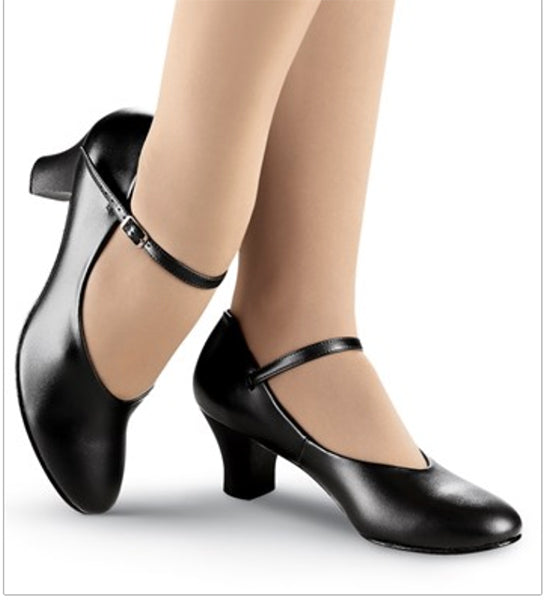 So Danca CH-50 1.5" Heel Character Shoe Black