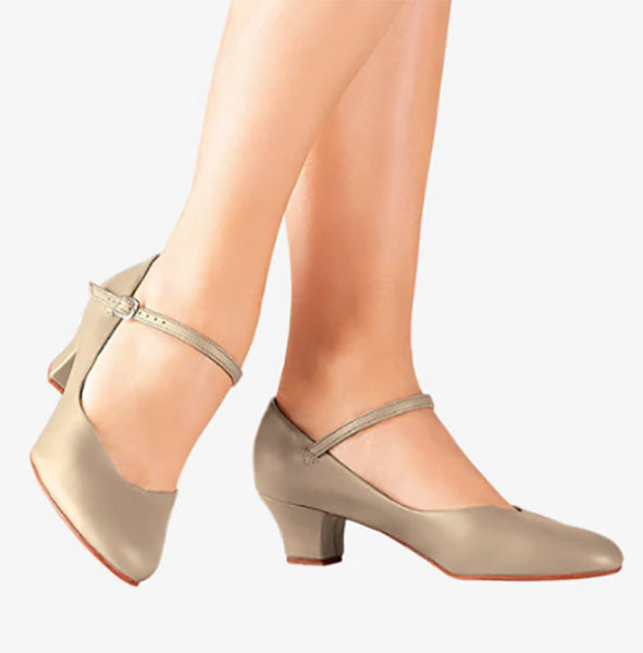 So Danca CH-50 1.5" Heel Character Shoe Tan