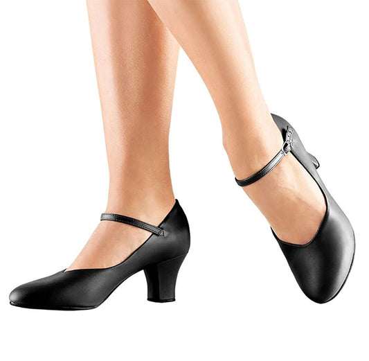 So Danca CH-52 2" Heel Character Shoe Black