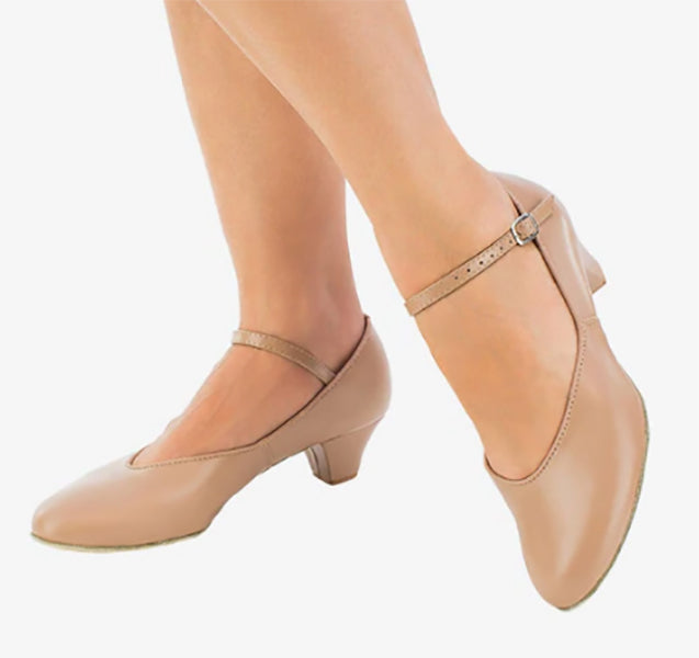 So Danca CH-52 2" Heel Character Shoe Caramel