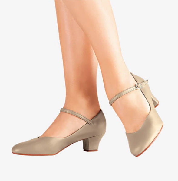 So Danca CH-52 2" Heel Character Shoe Tan