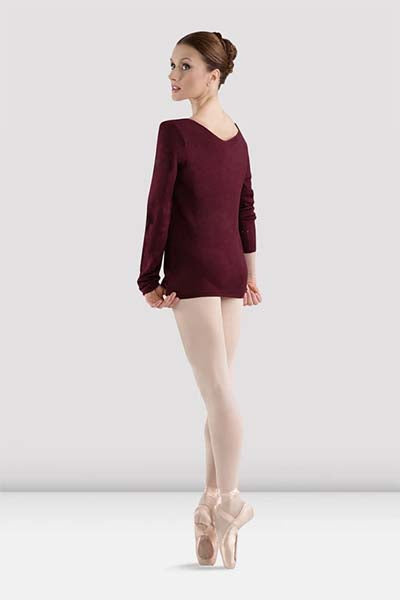 Bloch Z0959 Adult V-Neck Long Sleeve Sweater
